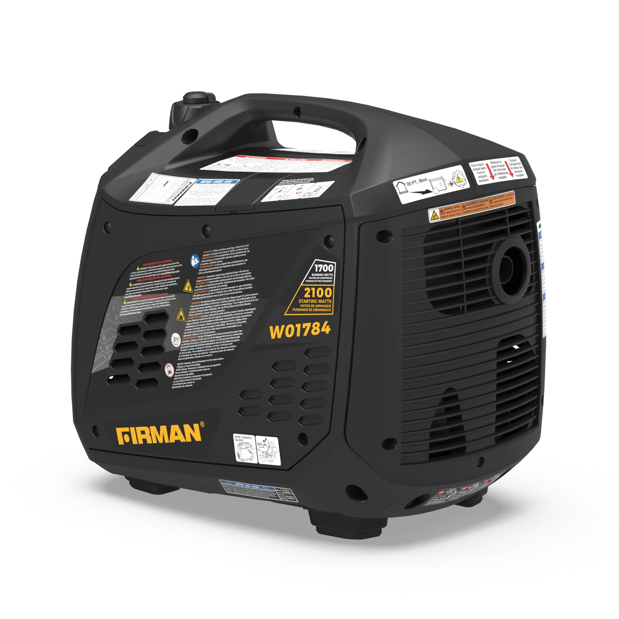 Refurbished Inverter Portable Generator 2100W Recoil Start - Image 12