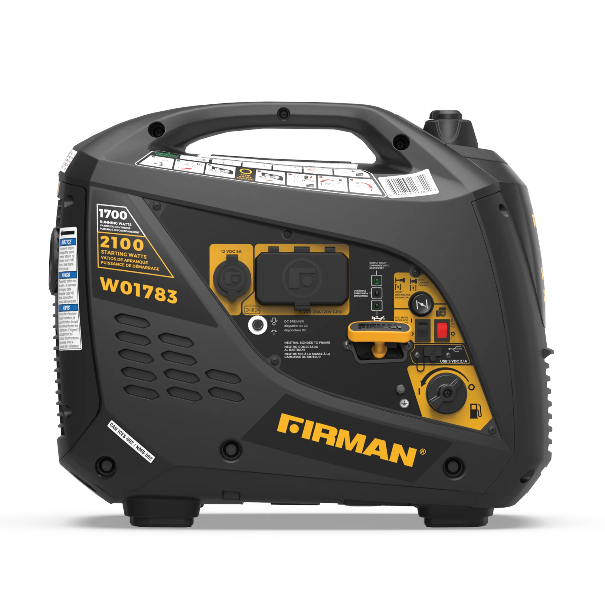 Inverter Portable Generator 2100W Recoil Start - Image 4