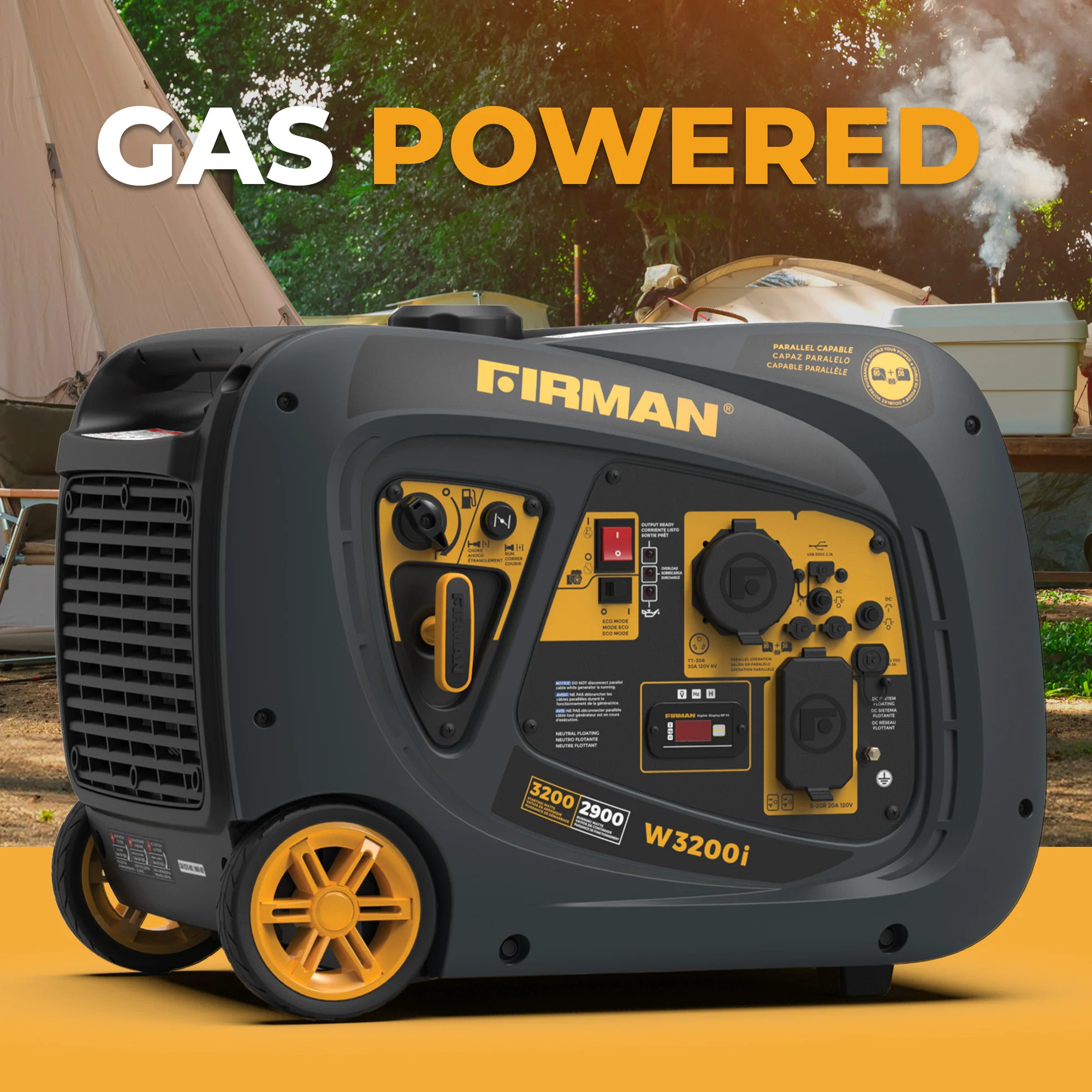 Refurbished Gas Inverter 3200W Recoil Start - Image 7