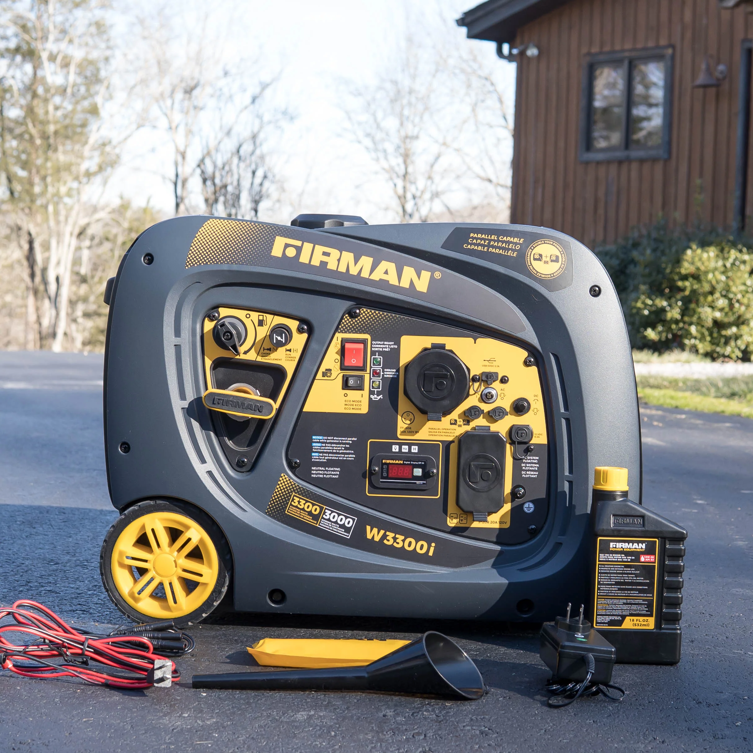 Inverter Gas Portable Generator 3300W Recoil Start - Image 6