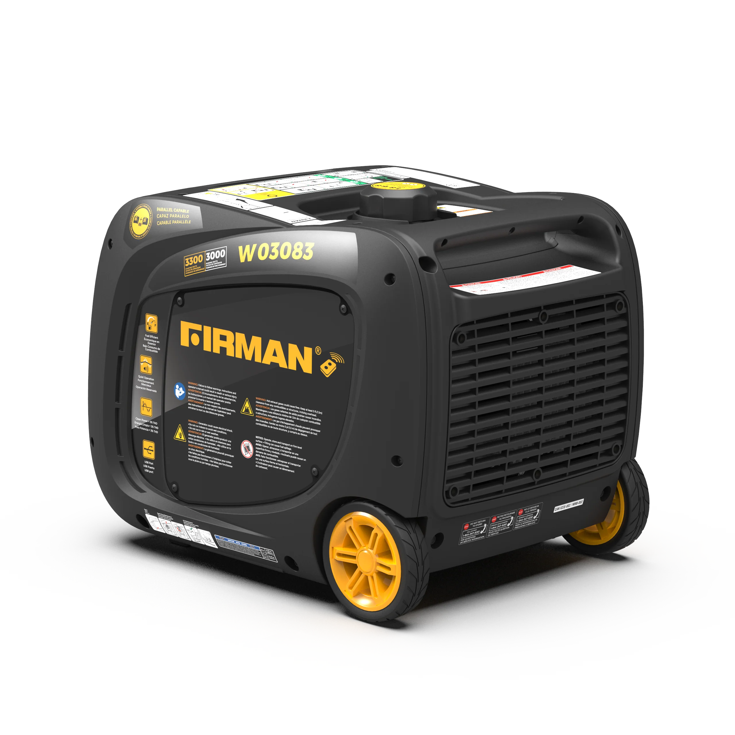 Inverter Gas Portable Generator 3300W Recoil Start - Image 16