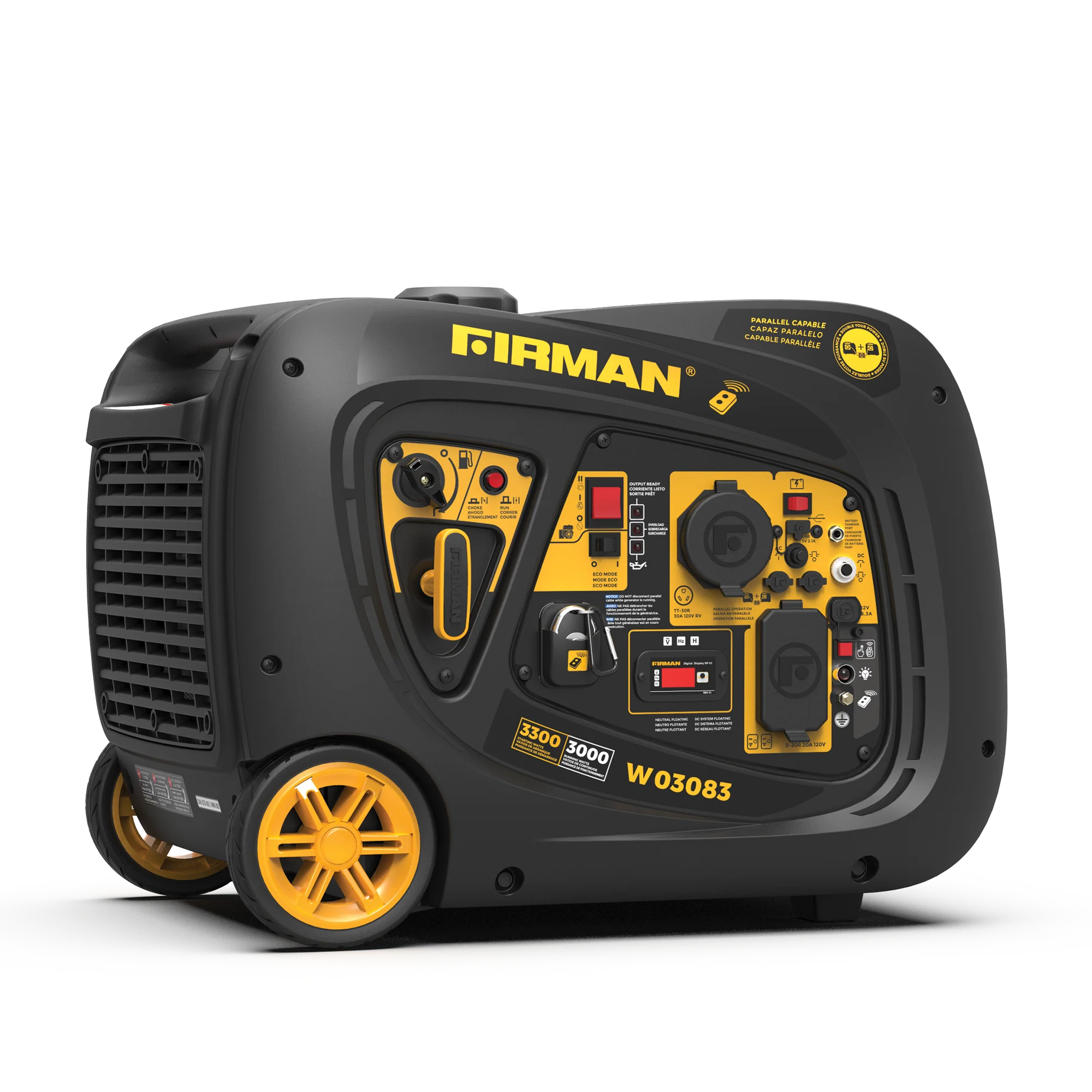 Inverter Gas Portable Generator 3300W Recoil Start - Image 9