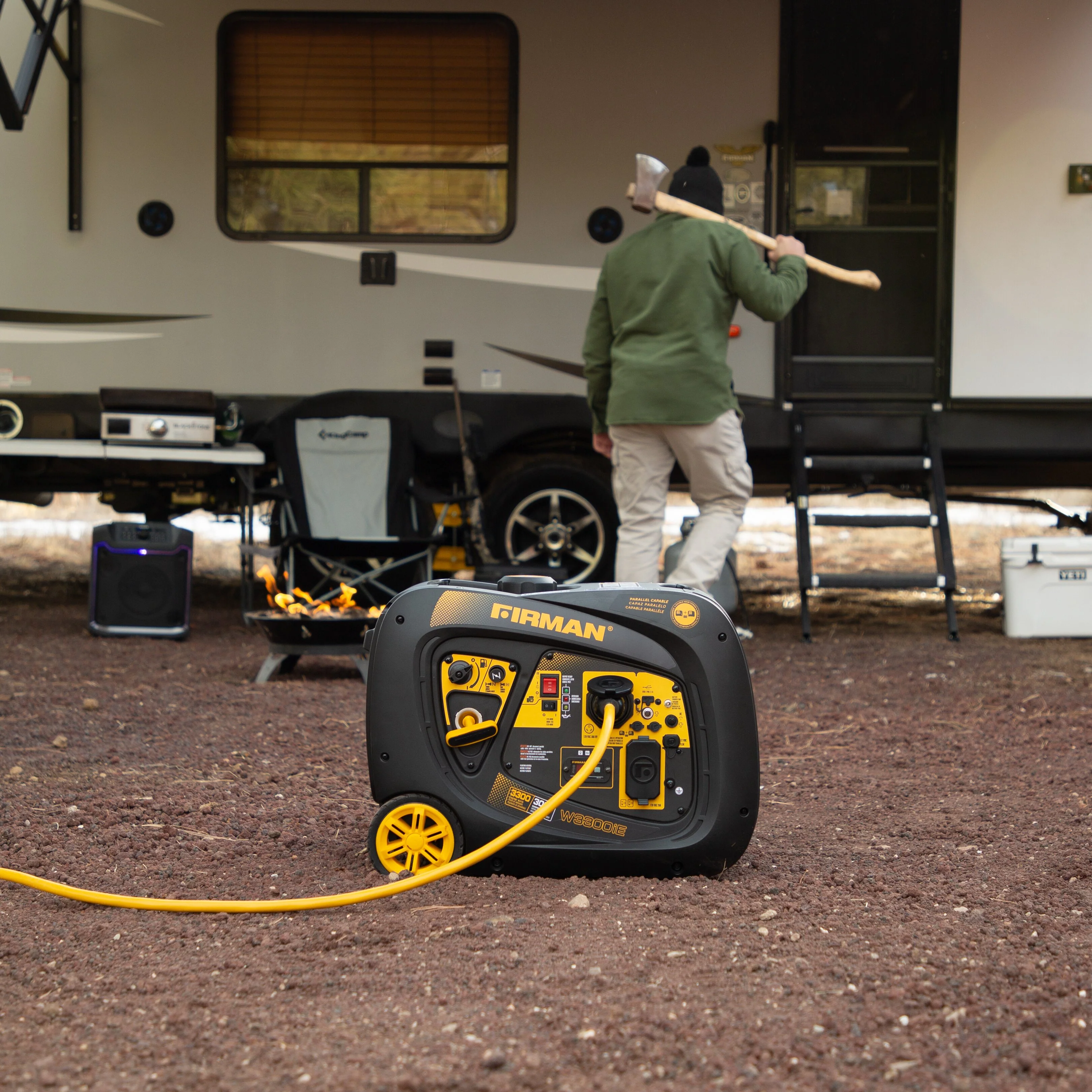 Inverter Portable Generator 3300W Electric Start - Image 4