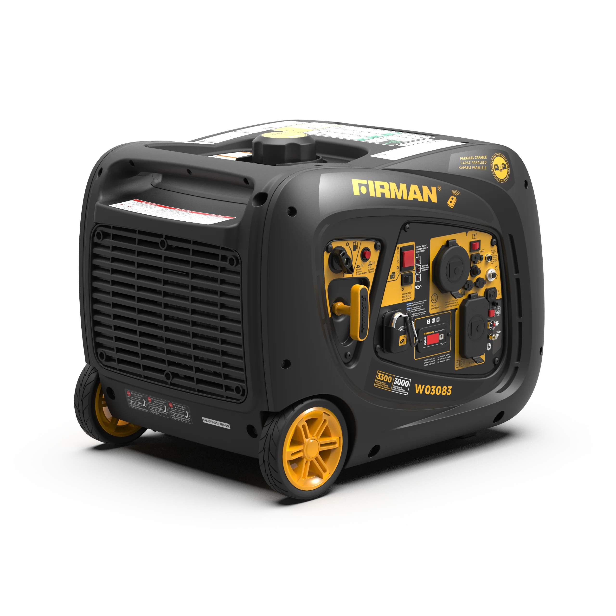 Refurbished Inverter Portable Generator 3300W Remote Start - Image 11