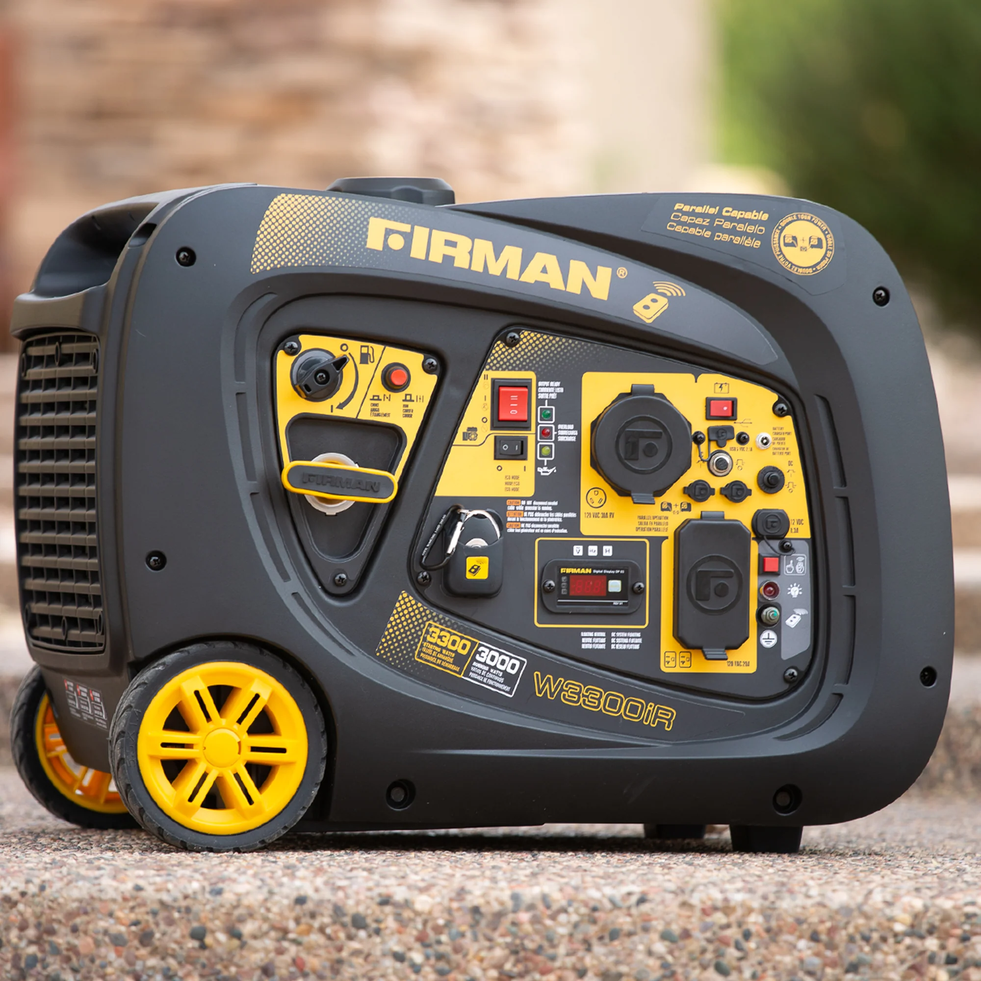 Refurbished Inverter Portable Generator 3300W Remote Start - Image 4