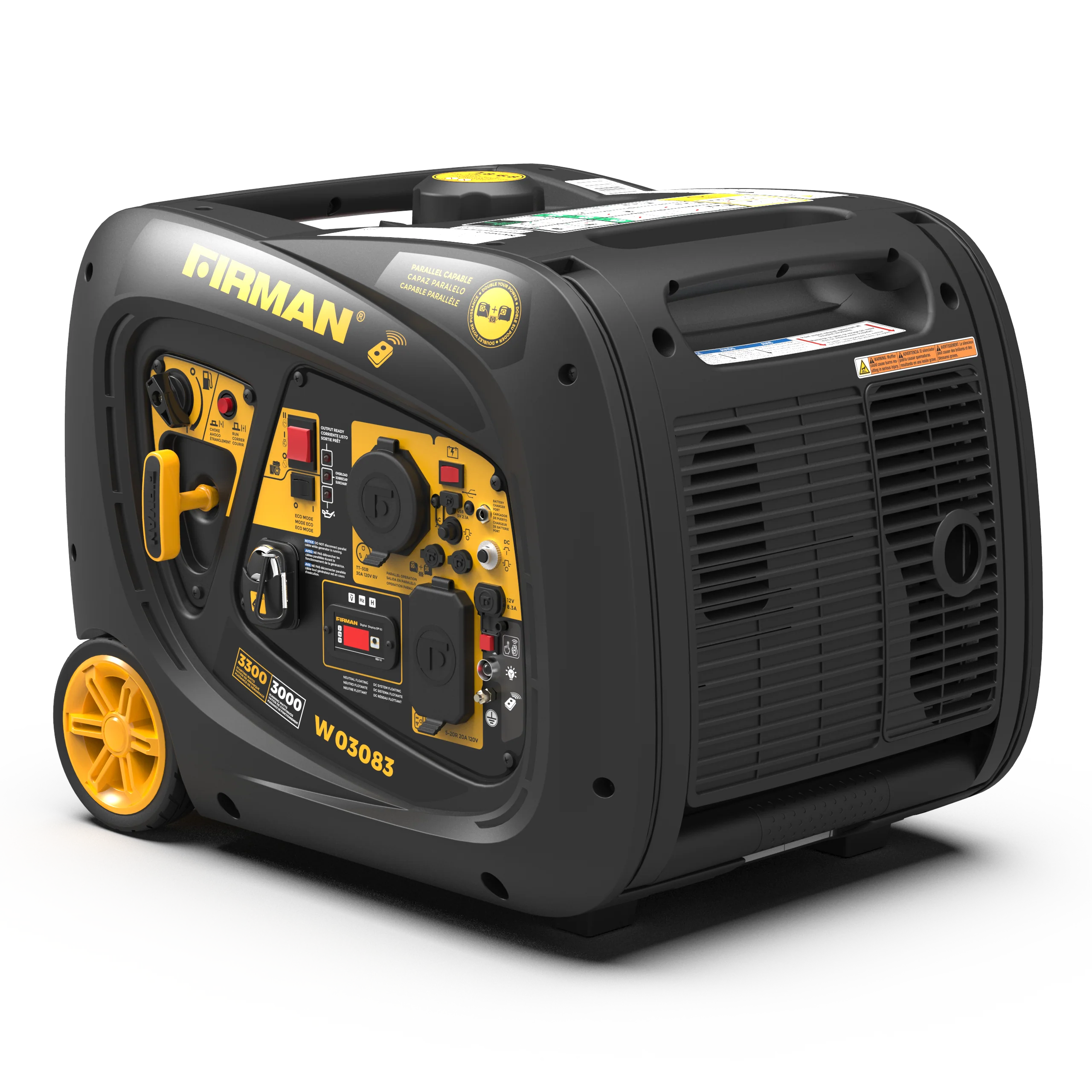 Refurbished Inverter Portable Generator 3300W Remote Start - Image 5