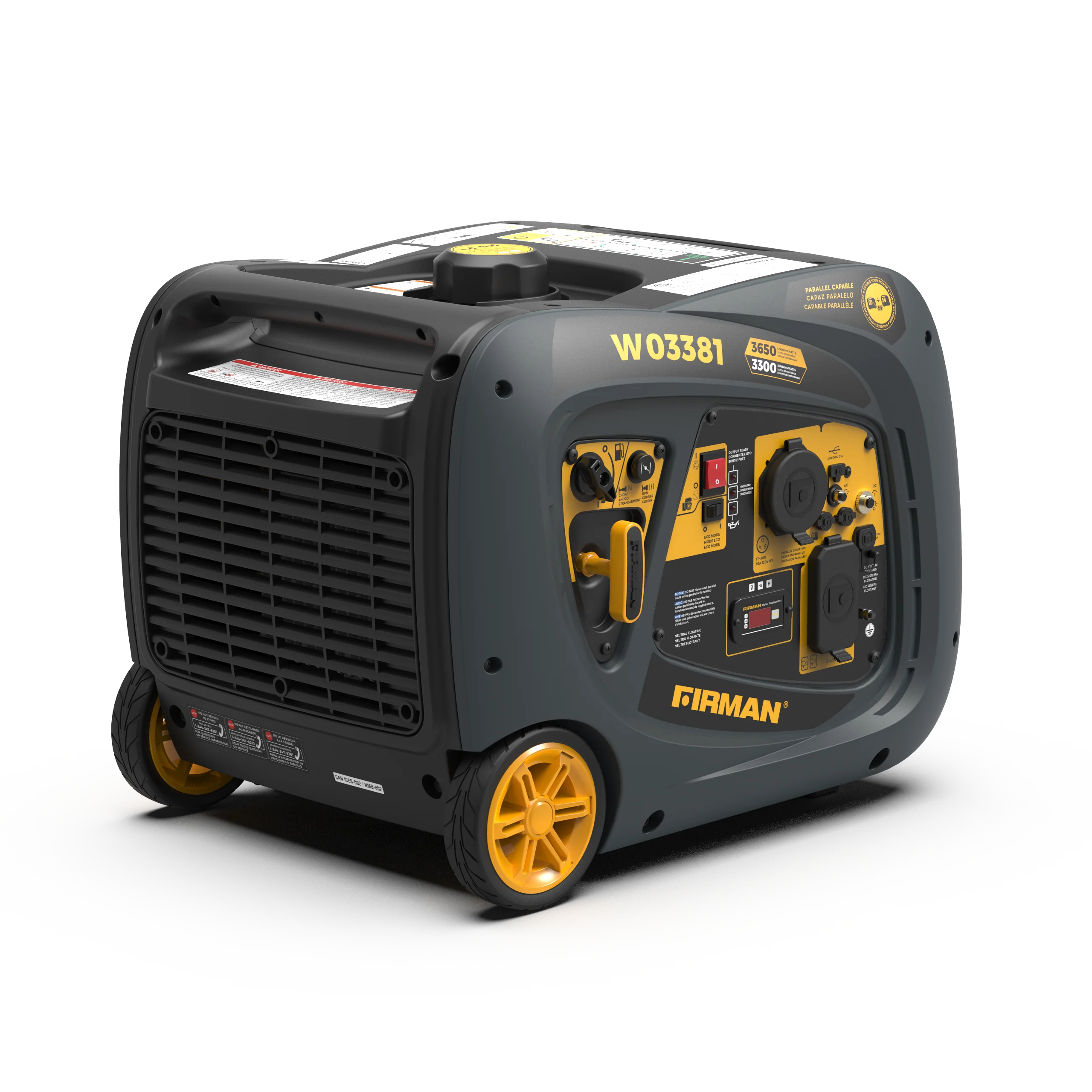 Refurbished Inverter Portable Generator 3650W Recoil Start - Image 9
