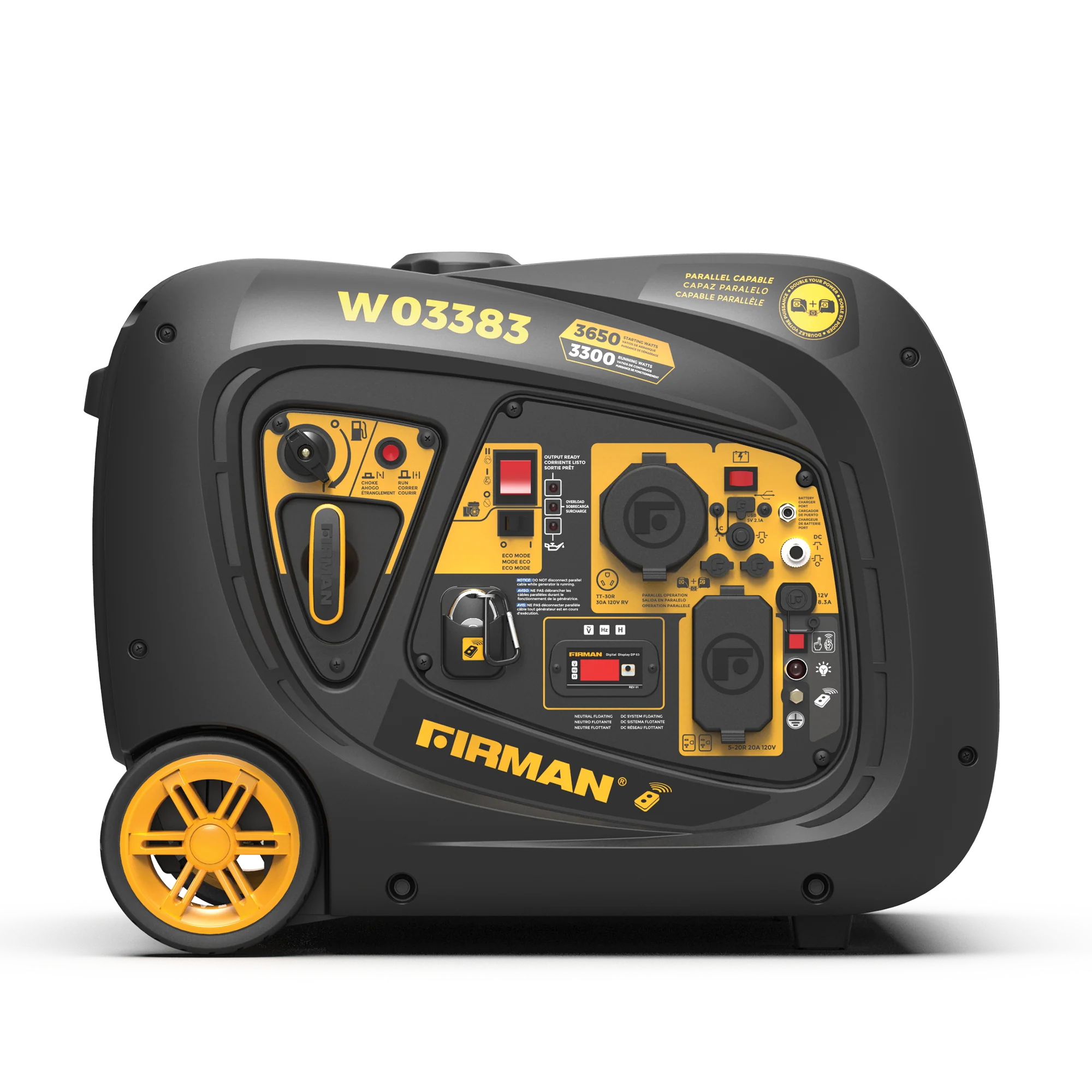 Inverter Portable Generator 3650W Remote Start - Image 7