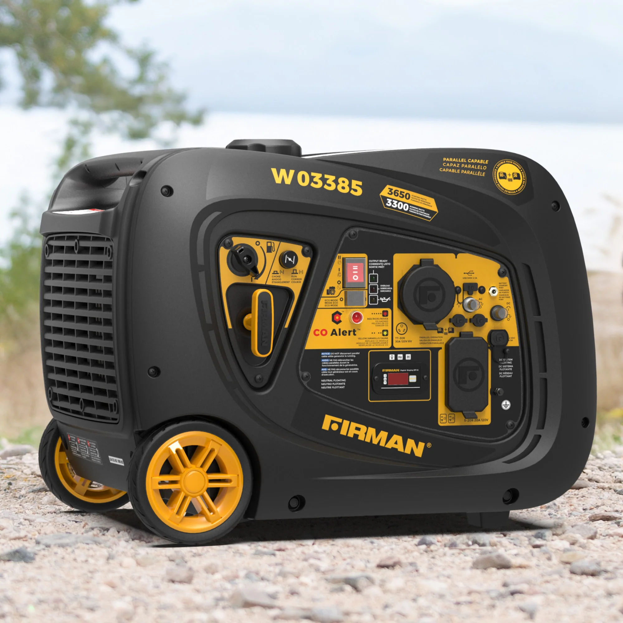 INVERTER PORTABLE GENERATOR 4125W WITH CO ALERT - Image 12