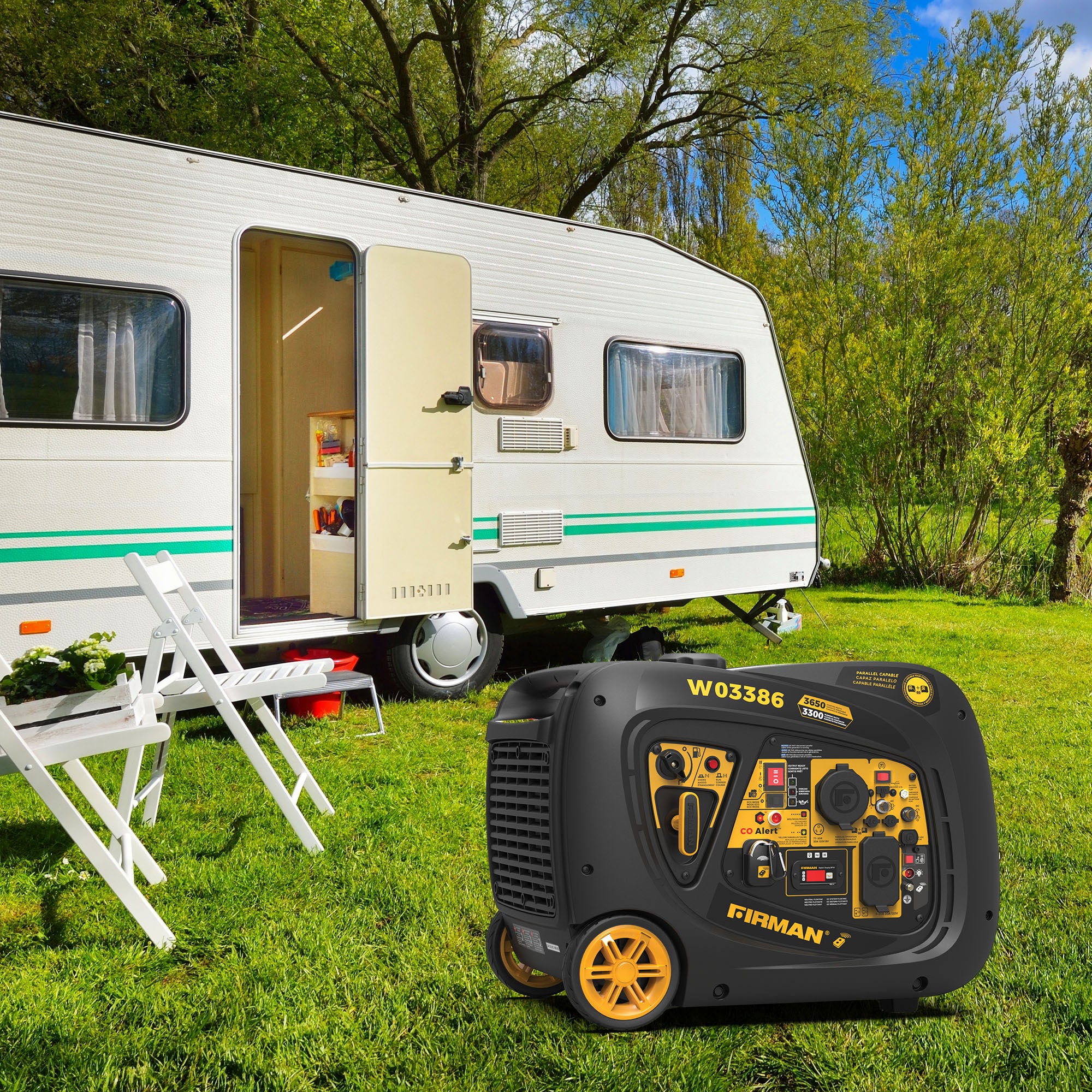 Inverter Portable Generator 4125W Remote Start with CO ALERT - Image 10