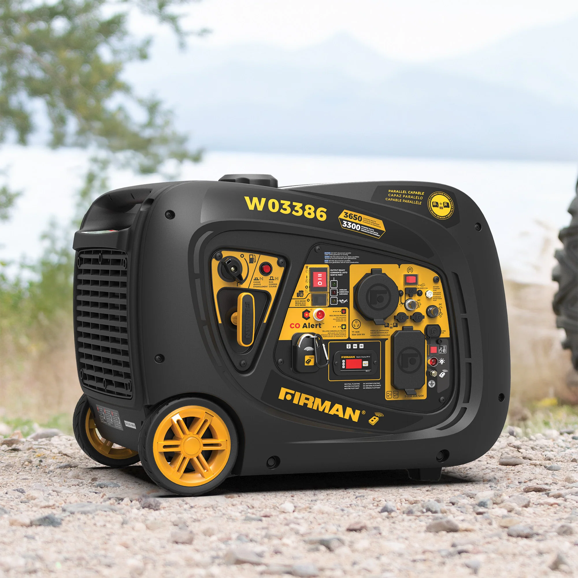 Inverter Portable Generator 4125W Remote Start with CO ALERT - Image 11