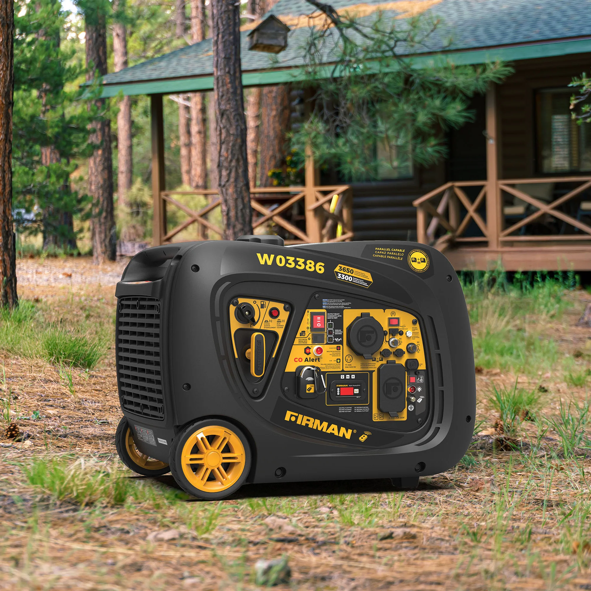 Inverter Portable Generator 4125W Remote Start with CO ALERT - Image 12