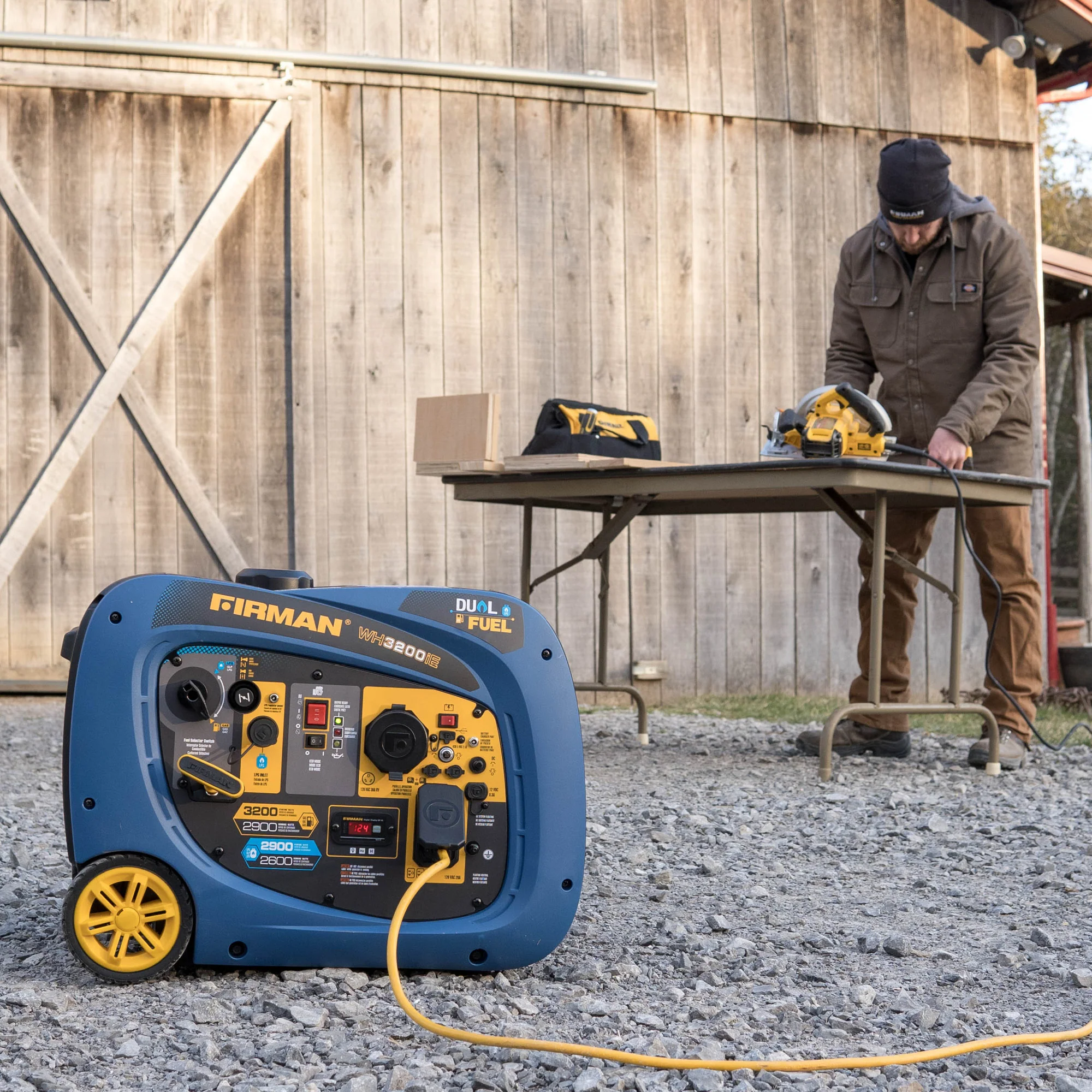 Refurbished Dual Fuel Inverter 3200W Electric Start - Image 8