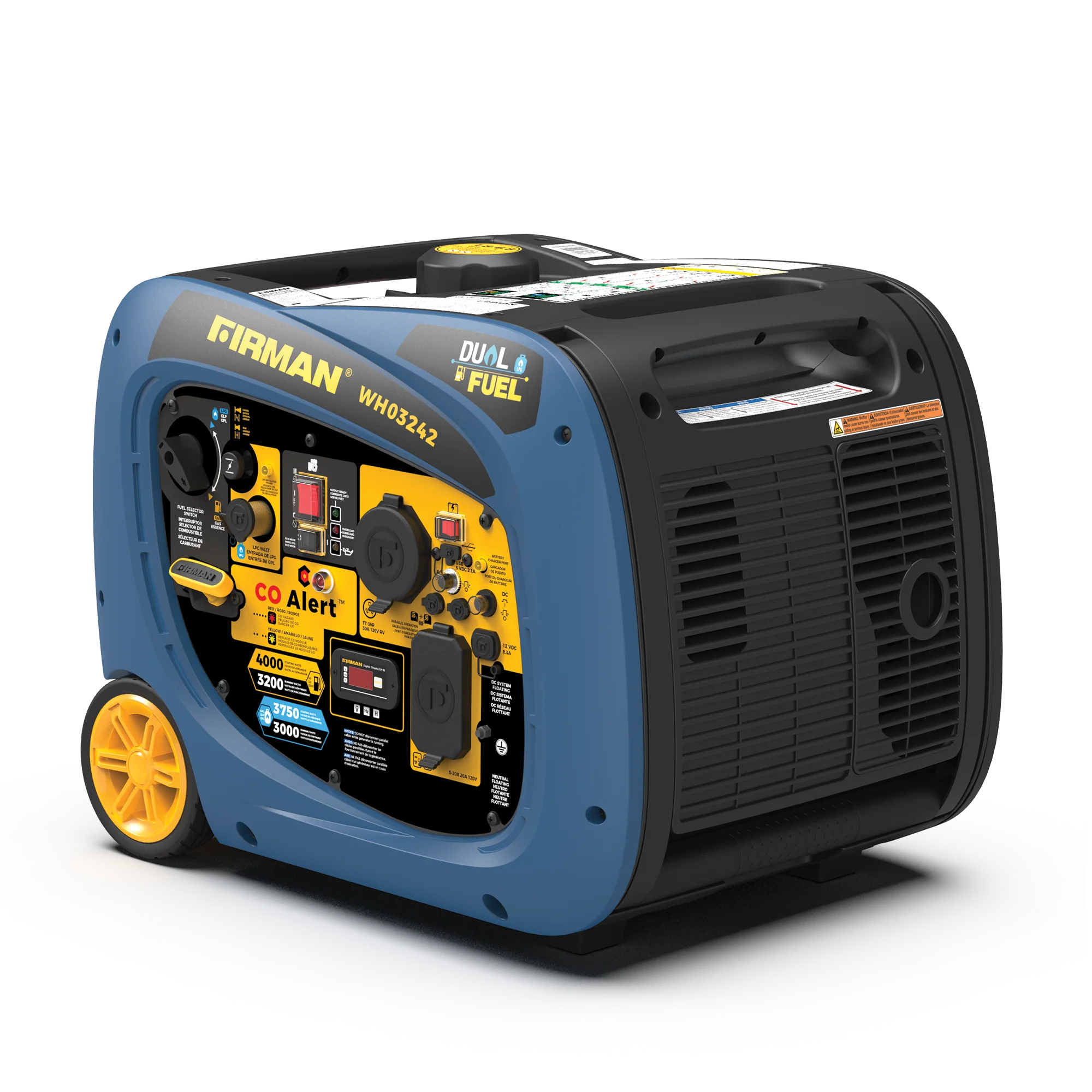 Refurbished Dual Fuel Inverter 4000W W/ Electric Start - Image 12