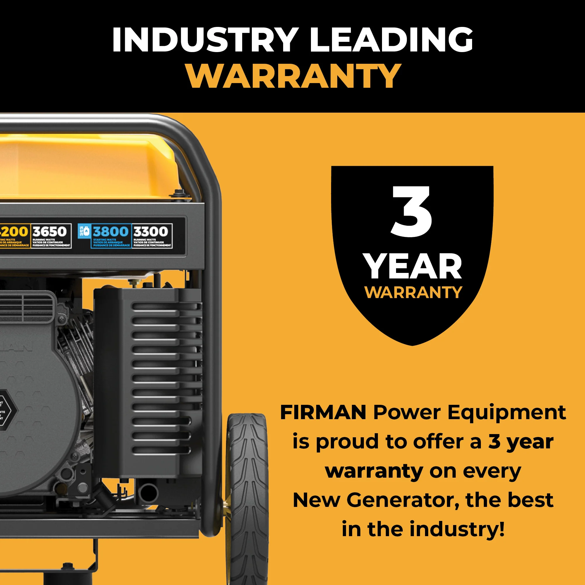 Dual Fuel Open Frame Inverter 4400W Electric Start with CO ALERT - Image 8